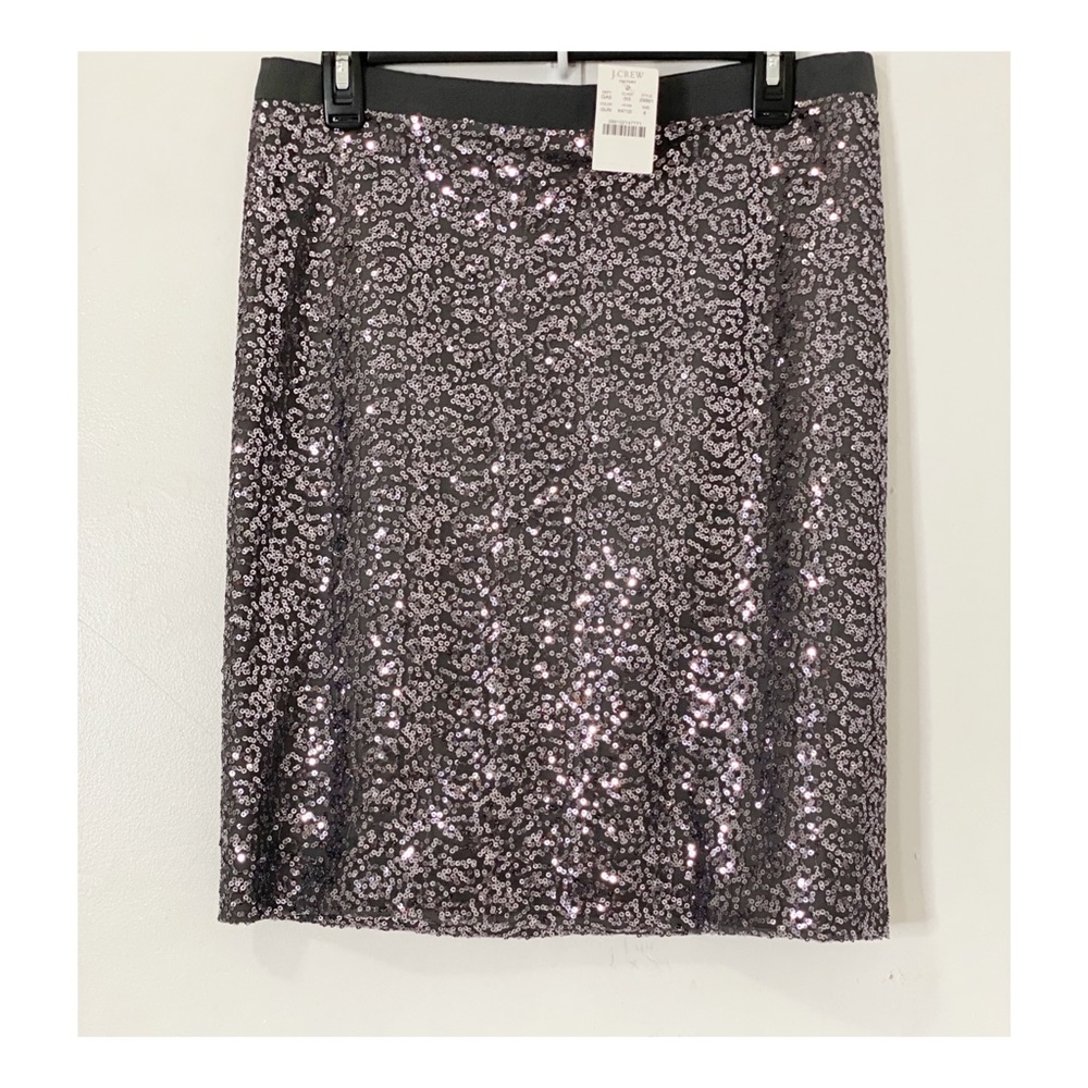 j.crew factory sequins skirt size 8